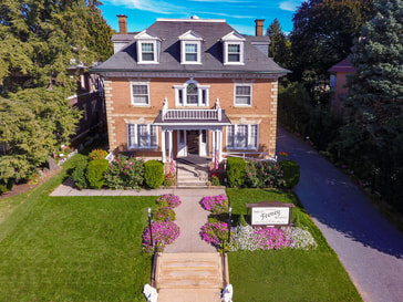 Aerial photo of Historic Feeney Mansion